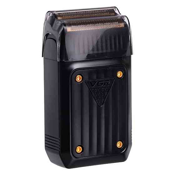 Електробритва чоловіча шейвер з подвійним лезом та LED-дисплеєм VGR V-363 Київ