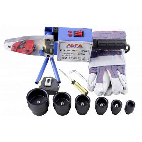 Паяльник для труб професійний  AL-FA LPW002 2700 Вт, Італія Львів
