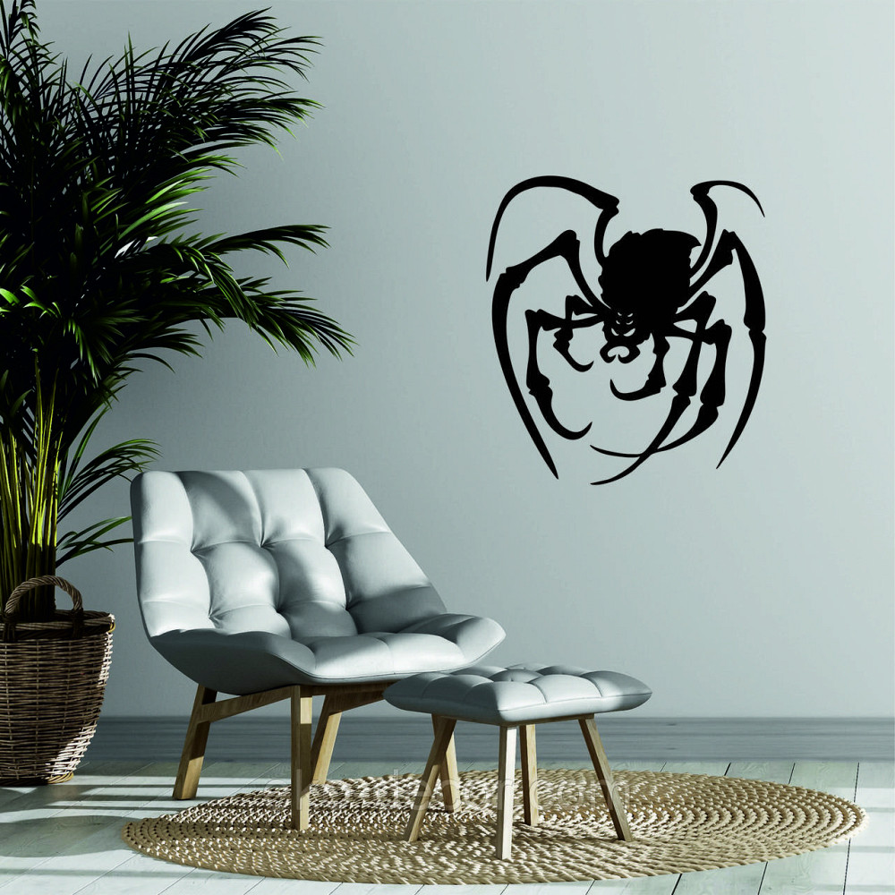 Декоративне настінне Панно «Павук», Декор на стіну 90*81 см, Чорний Київ - фото 3