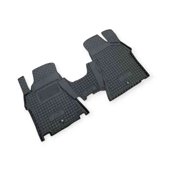 Килимки Хюндай h1 2008-2020 (1+2 передній ряд) борт 2,5см, з перемичкою салону Мукачево