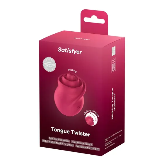Вібростимулятор для клітора Satisfyer Tongue Twister з імітацією язичка Львів