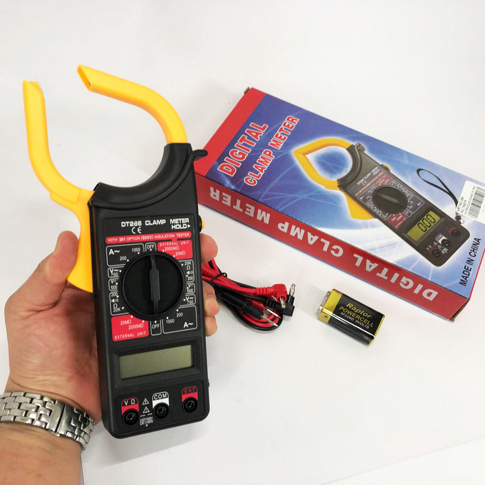 Тестер напруги цифровий Digital DT-266, Тестер для електрика, Мультиметр цифровий AY-213 тестер амперметр Київ - фото 10