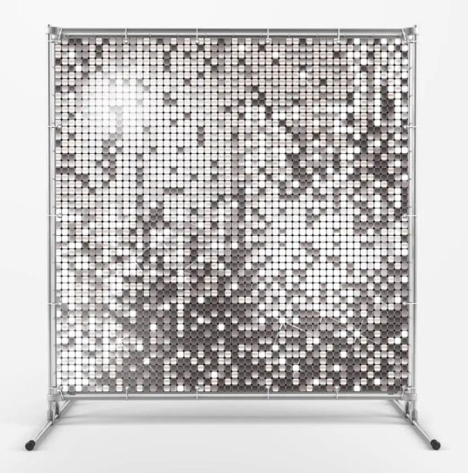 Декоративна панель із паєтками для фотозони, реклами 30х30 см 24шт Луцьк - фото 2