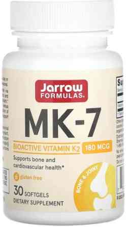 Вітамін MK-7 К2 Jarrow Formulas  Vitamin K2 180 мкг 30 капс Київ