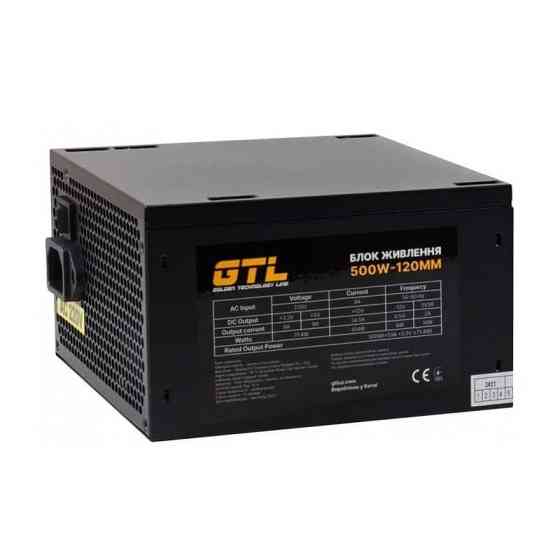 Блок живлення GTL Gaming Star (GTLGS500BK) 500W ( Чорний ) Харків
