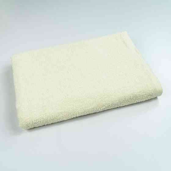 Бавовняний рушник для обличчя GM Textile 50х90см 400г/м2 (Молочний) Суми