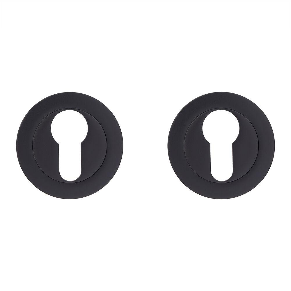 Накладки на циліндр Gavrohe  Z2-EH Black чорні Київ - фото 1