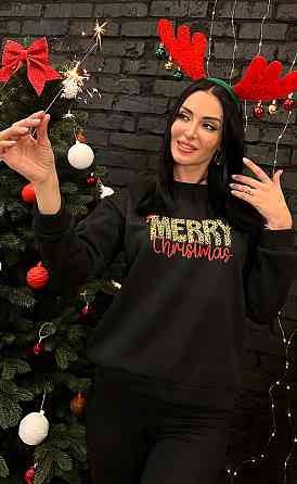 Женский свитшот на флисе 