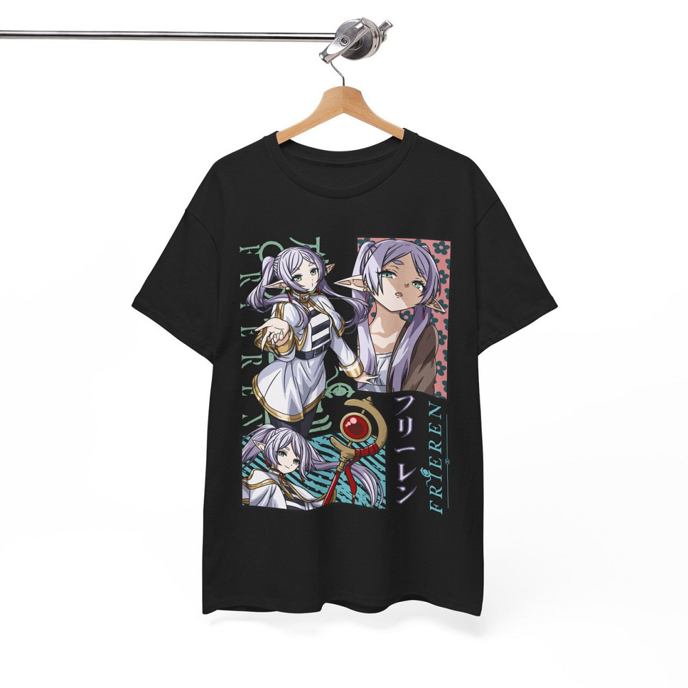 Футболка для хлопчика з аніме принтом Аніме Гіфтс Ферн Старк оверсайз (зріст від 165 до 180) Чорний AnimeJ0112m Дніпро - фото 6