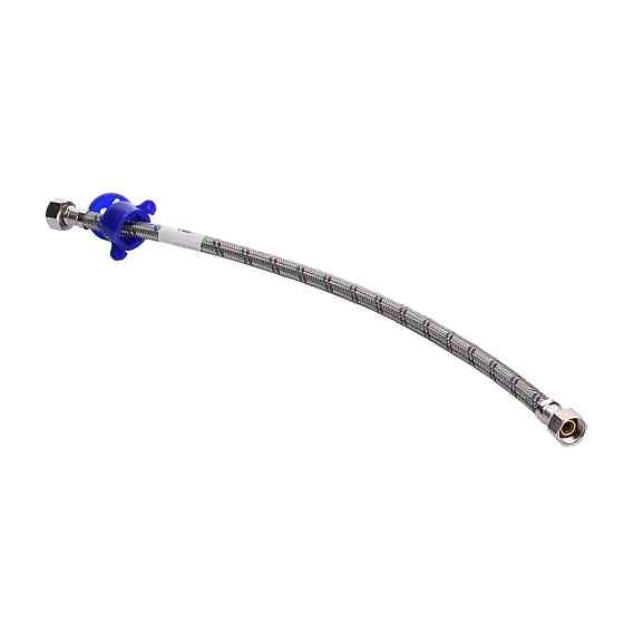 Шланг неіржавка сталь SOLOMON 1/2"х1/2" ВВ 0,2 м HS30 Київ
