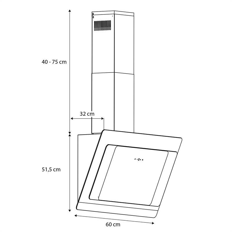 Монтажний комплект Gusteau Aurora духовка + настінна витяжка 2950 Вт 64 л 550 м3/год біла неіржавка сталь Рівне - фото 10