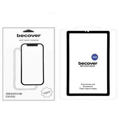 Стекло защитное BeCover 10D Lenovo Tab M9 TB-310 9" Black (710580) Винница