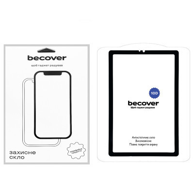 Стекло защитное BeCover 10D Lenovo Tab M9 TB-310 9" Black (710580) Винница - изображение 1