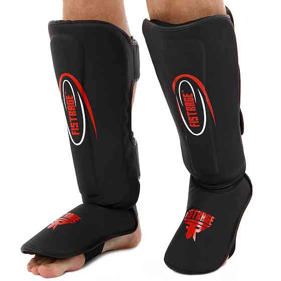 Защита голени и стопы для единоборств FISTRAGE VL-4152 размер S-XL цвета в ассорт. Защита для боевых искусств Киев
