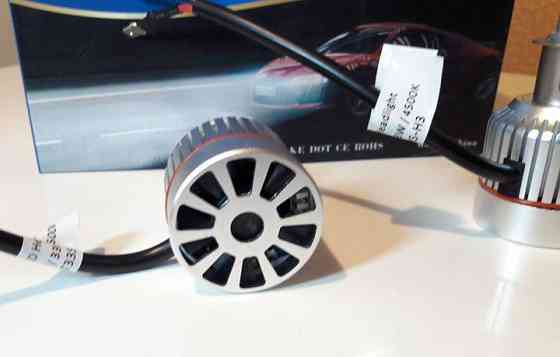 LED Автолампи в Фари H3 (ВідеоОбзор) Дніпро