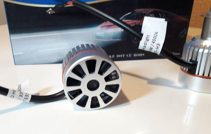 LED Автолампи в Фари H3 (ВідеоОбзор) Дніпро - фото 3