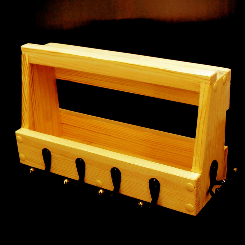 Ключниця дерев'яна "Бран" каррі Миколаїв - фото 1