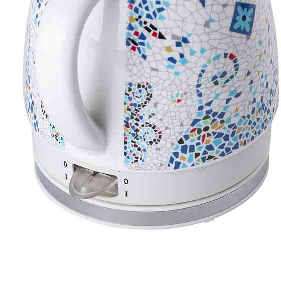 Чайник електричний Sokany SK-09008, 1,5 л, безшумний, білий Київ