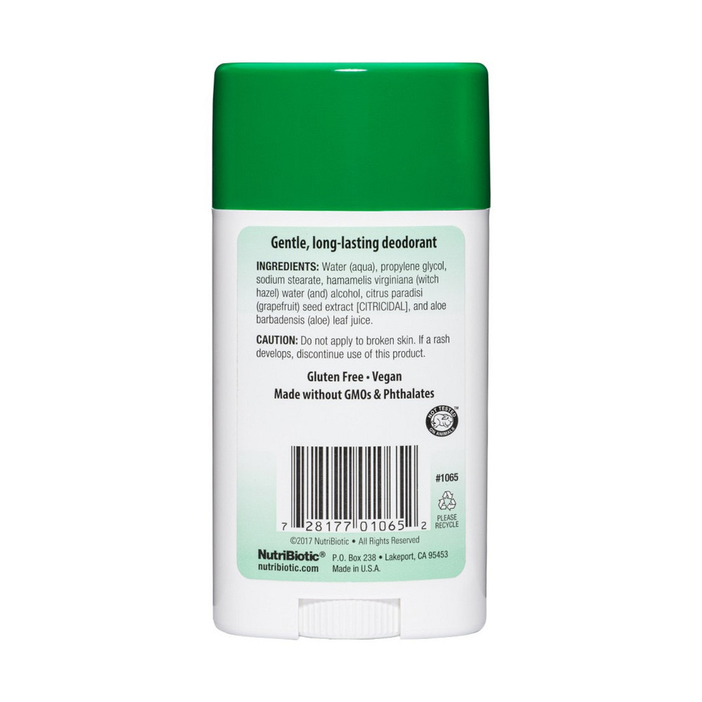 Дезодорант для чутливої шкіри NutriBiotic Deodorant 75g без запаху Київ - фото 2