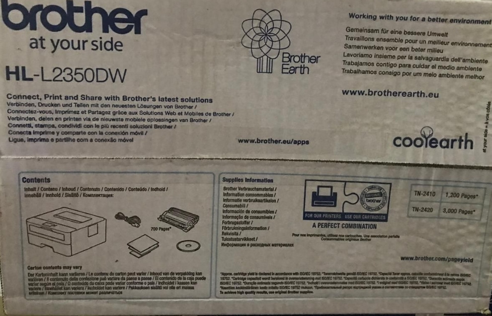 Принтер Brother HL-L2350DW. Харків - фото 2