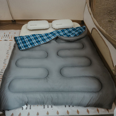 Спальный мешок Naturehike з капюшоном Clear Sky CNK2450WS042, сірий (6927595792049) Винница - изображение 7