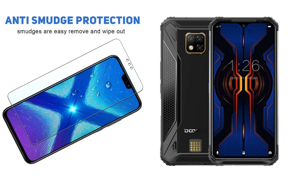 Защитное стекло NeoGlass для DOOGEE S95 Pro – ультрапрозрачное и устойчивое Киев - изображение 3