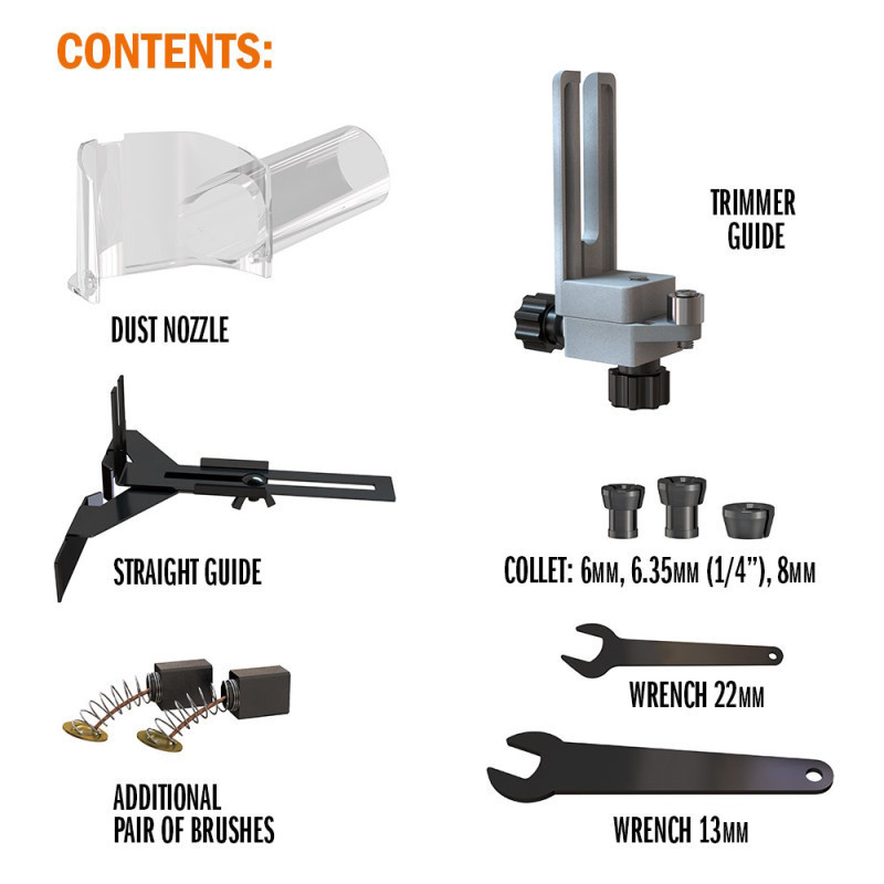 Кромковий фрезер (тример) CMT12 Одеса - фото 4