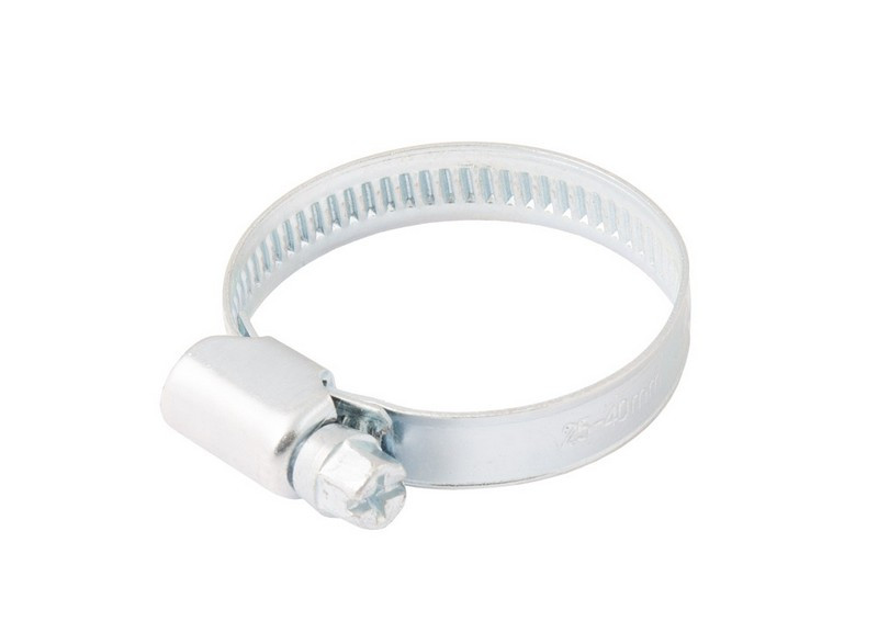 MASTERTOOL Хомут черв'ячний MASTERTOOL German type W1 DIN 3017 9.0 мм Ø 25-40 мм 50 шт 20-1981 Коломыя - изображение 1