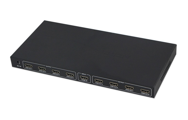 Відеорозгалужувач 8xHDMI, Splitter 1 to 8,v1.4, 3D Вінниця - фото 1