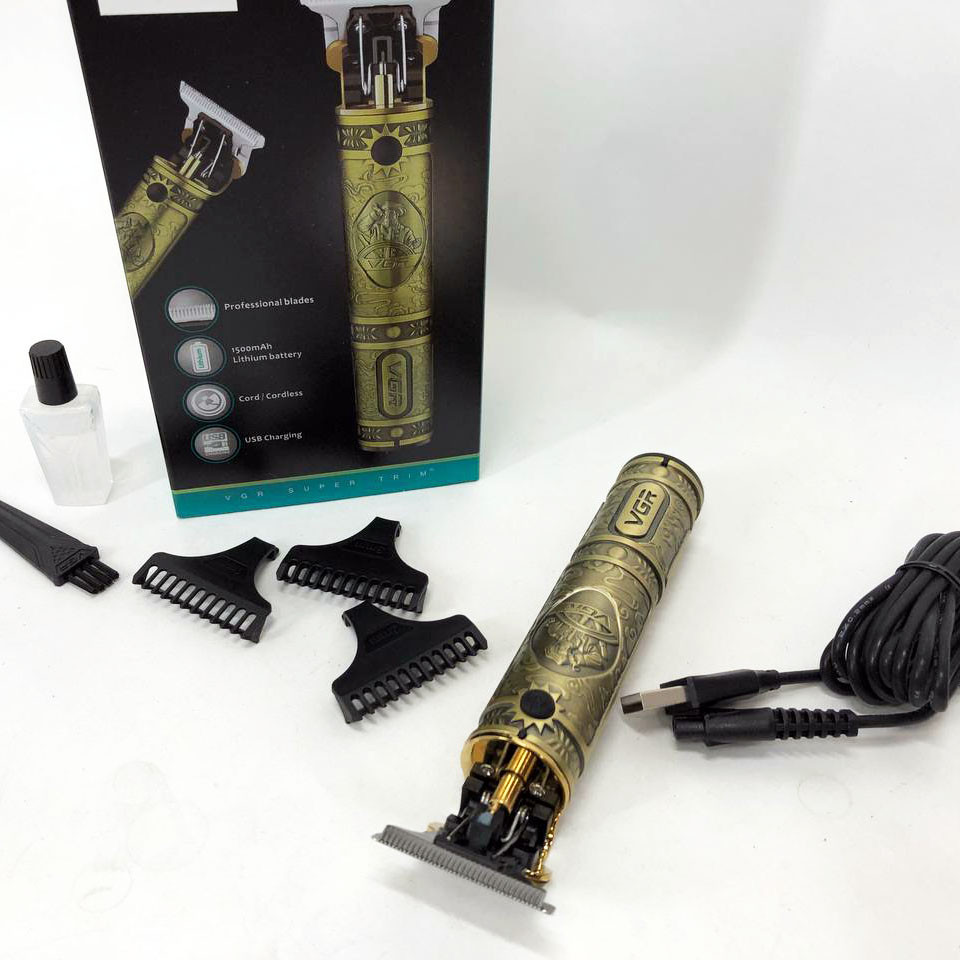 Машинка для стрижки посеченных волос VGR, Многофункциональный триммер для стрижки волос и тела CM-69 Львов - изображение 9