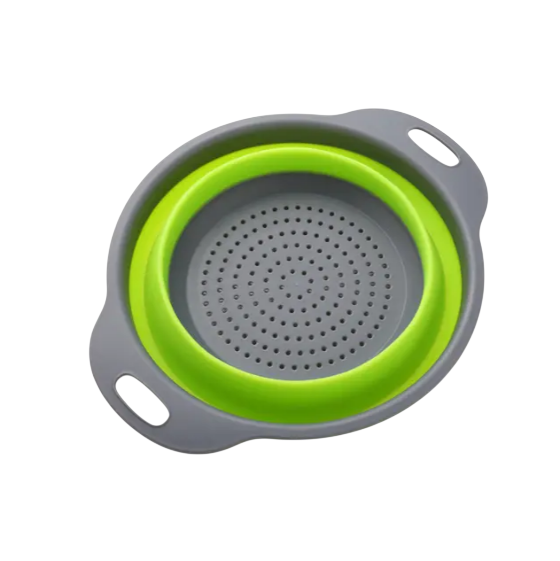 Друшляк 24,5*20*8,3см складний силікон AHS1001-1 Interos Житомир - изображение 5