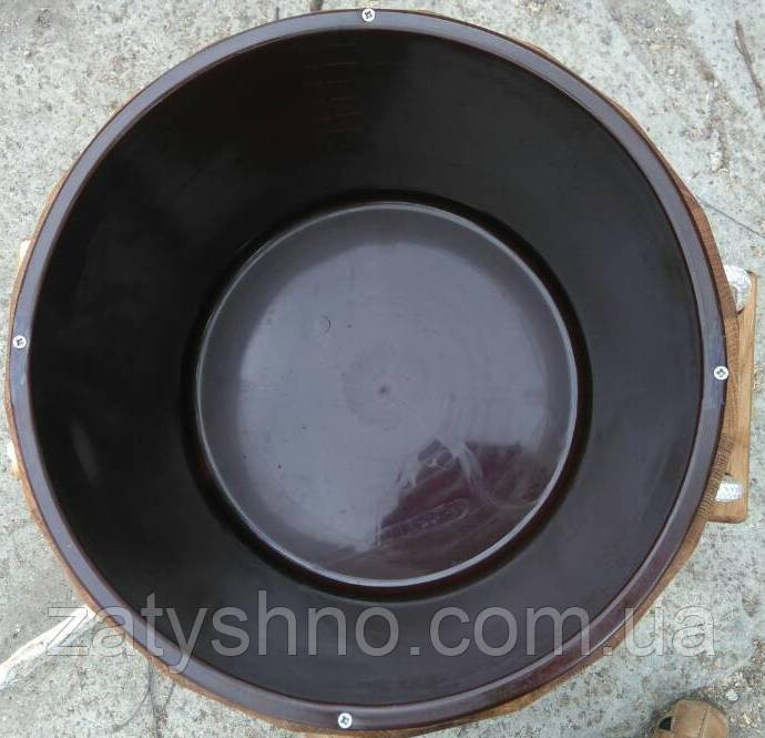 Ведро дубовое на 16 литров со вставкой для бани и сауны Киев - изображение 4