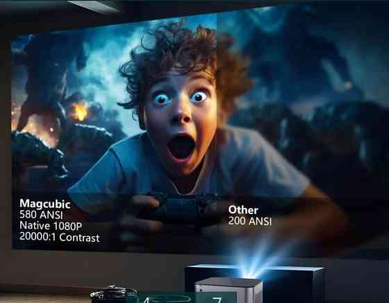 Смарт Проєктор MAGCUBIC HY350 PRO 2/32 GB 580ANSI 4K Full HD Київ