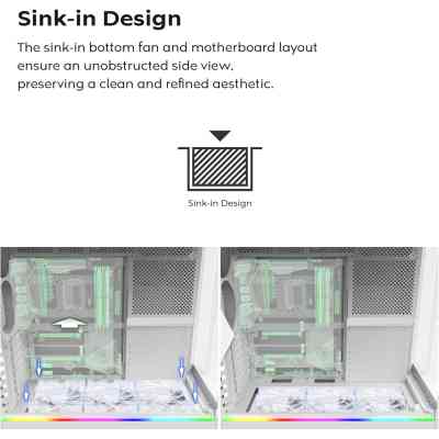 Корпус MONTECH HS01 PRO (W) Винница