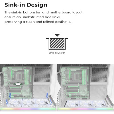 Корпус MONTECH HS01 PRO (W) Винница - изображение 6