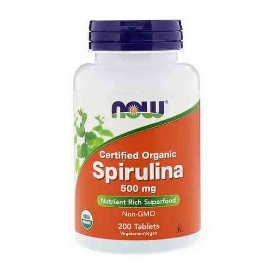 Spirulina 500 mg certified organic (200 tabs) Луцьк