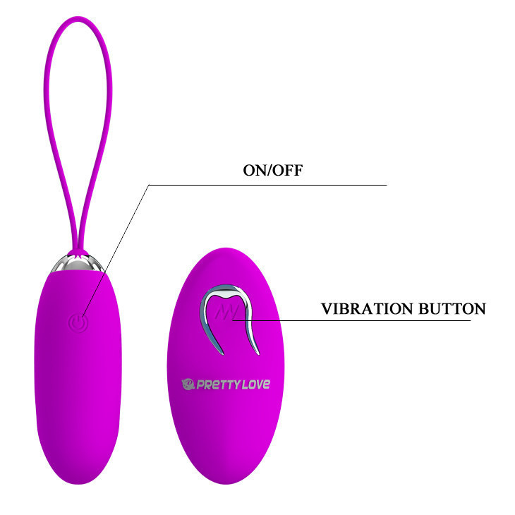 Виброяйцо - Pretty Love Julia Vibrating Egg Purple Sex Aura Киев - изображение 8
