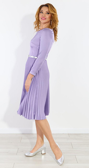 Розкішне шовкове плаття плісе (52) Київ - фото 5