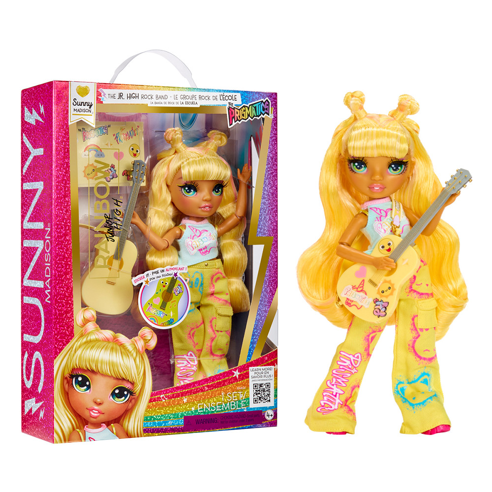 Лялька Rainbow High серії Junior High Rockband - Санні Дніпро - фото 1