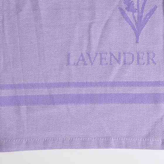 Полотенце кухонное Lavender 30x50 см пестротканое 260 г/м2 100% хлопок (Лавандовый) Сумы