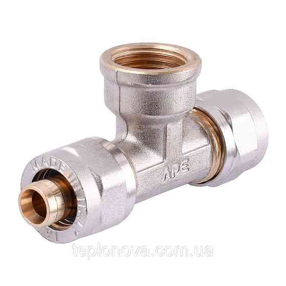 Тройник с внутренней резьбой APE 732 L 16x1/2″x16 ITALY Черновцы