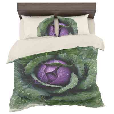 Постільна білизна Home Line Капуста, бязь, полуторний (185339) Вінниця