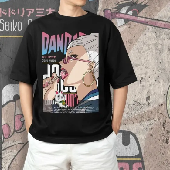 Футболка для подростка мальчика с принтом Дандадан Сейко Аясе Размер 160 Anime10930 Днепр