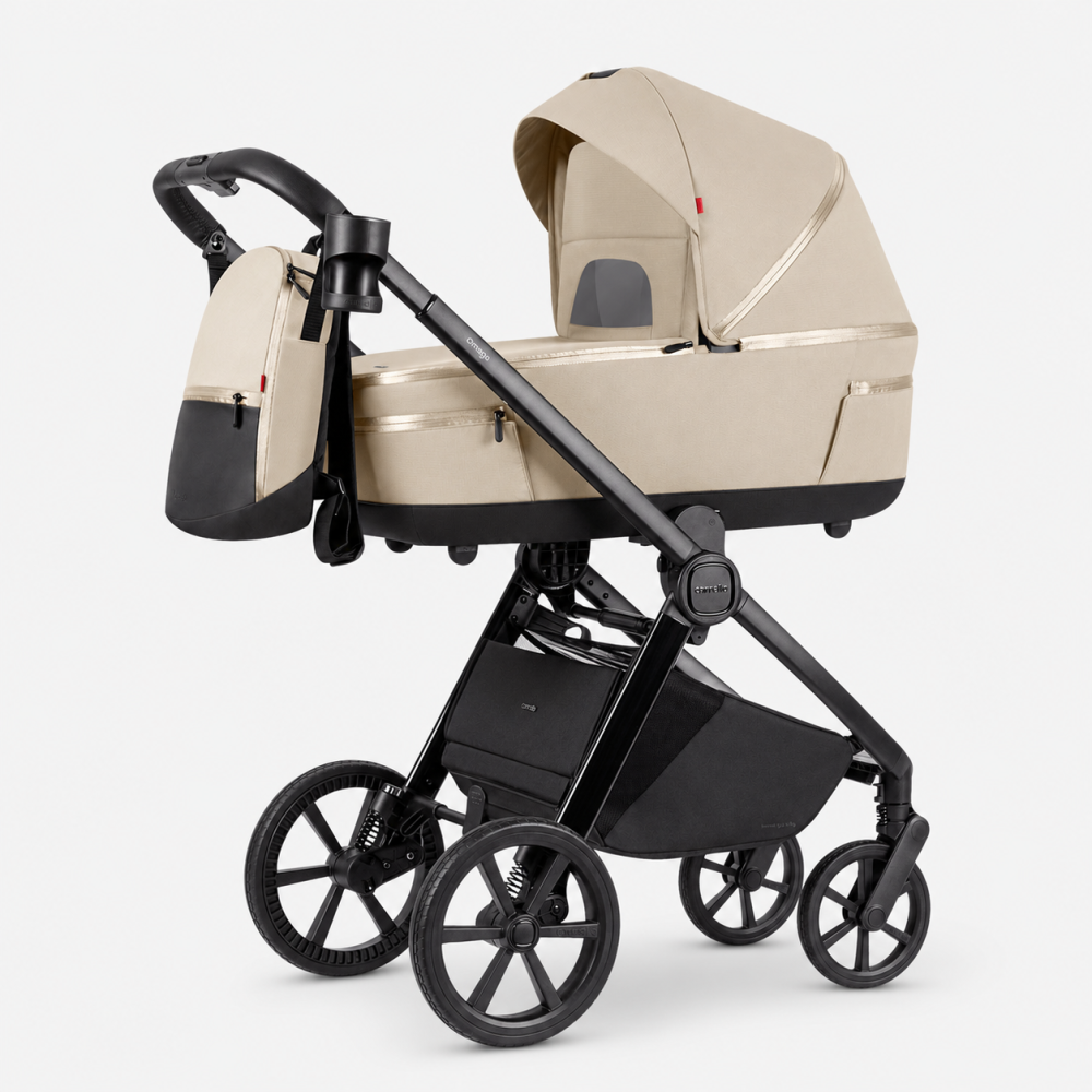 Коляска универсальная CARRELLO Omega CRL-6540/1 Solar Beige (2в1) с люлькой и прогулочным блоком Киев - изображение 1