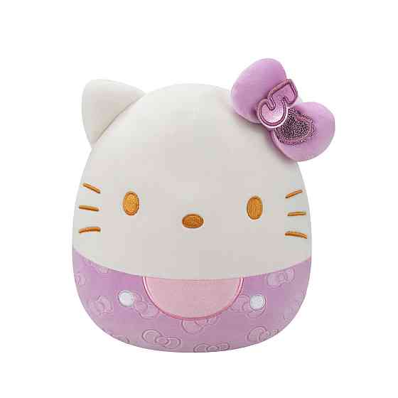 М'яка іграшка Squishmallows – Хелоу Кітті в пурпуровому (20 cm) Дніпро