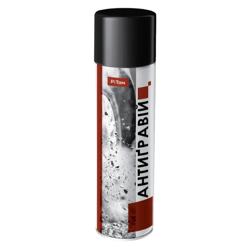 Антигравій 500мл аерозоль чорний PiTon Житомир