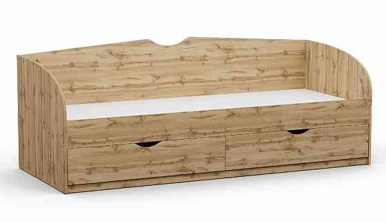 Ліжко односпальне L-10, Дуб Аппалачі, 2030х934х766 Львів