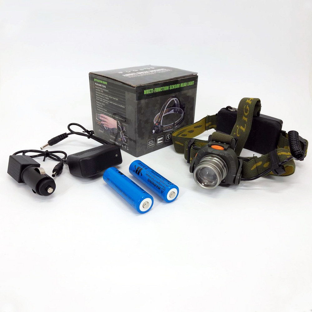 Налобный аккумуляторный фонарь на голову Bailong, Фонарь на голову аккумуляторный светодиодный мощный MJ-99 Львов - изображение 8