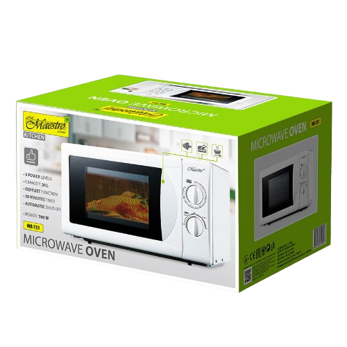Мікрохвильова піч 20л 700W MR-731 Maestro Житомир - изображение 4