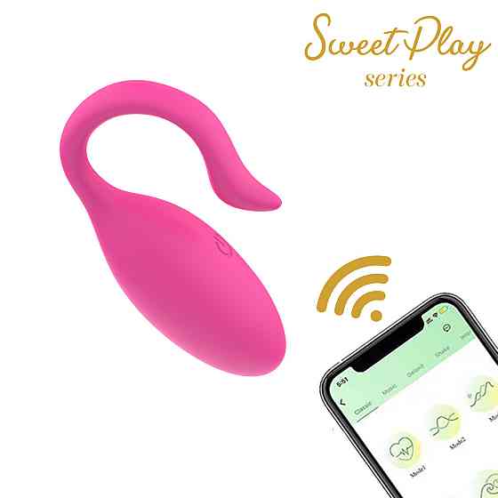 Віброяйце - Erospace Sweet Play Egg App Controlled A9 Sex Aura Київ